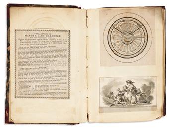 (SCRAPBOOK.) Album of mounted engravings and title-pages [compiled by] early nineteenth-century Philadelphia printer and bookseller,